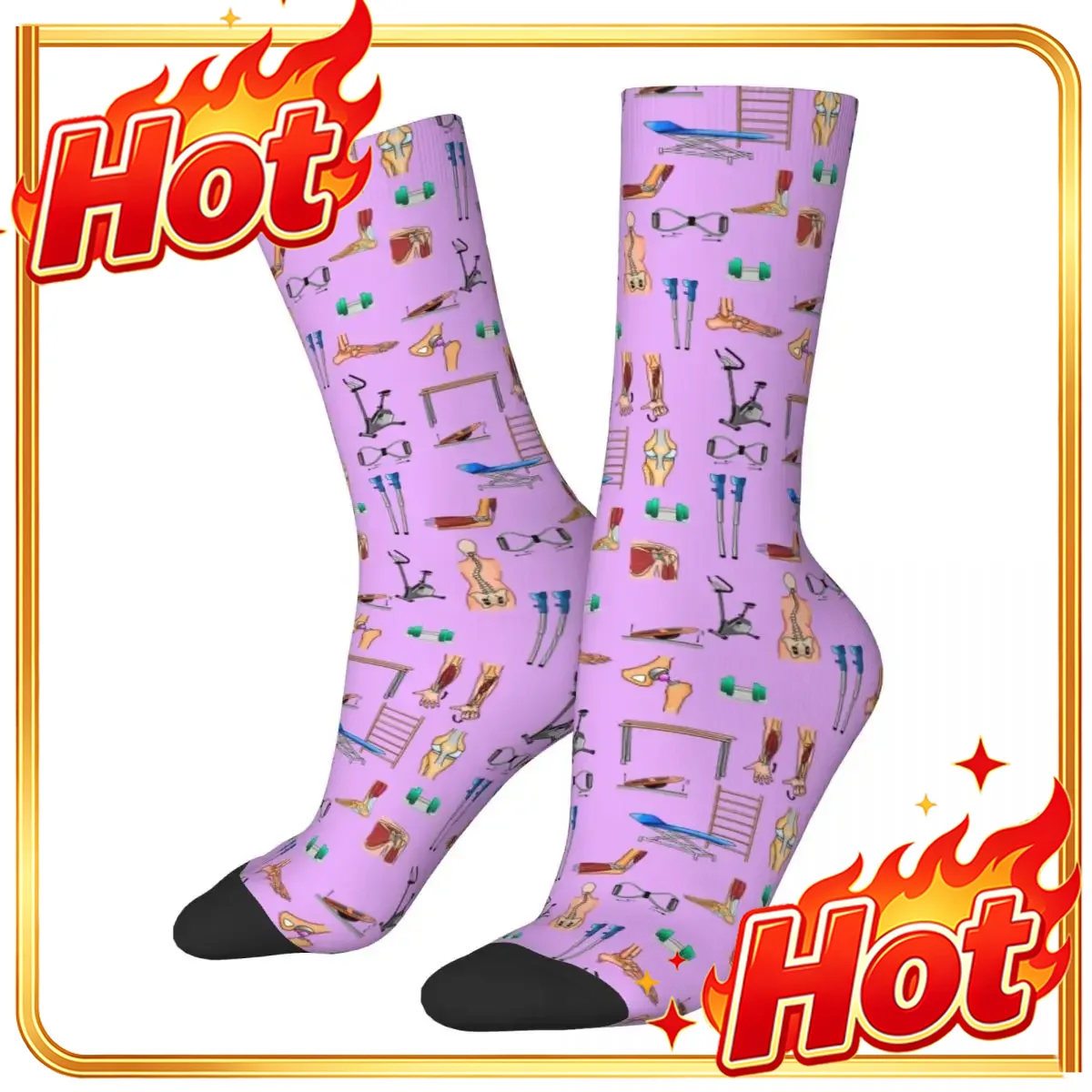 Men Accessories All - Calcetines ISHA de fisioterapia, estilo Harajuku,