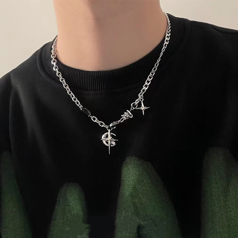 Men Accessories Neck Chain - Egirl-collar de cadena para mujer y