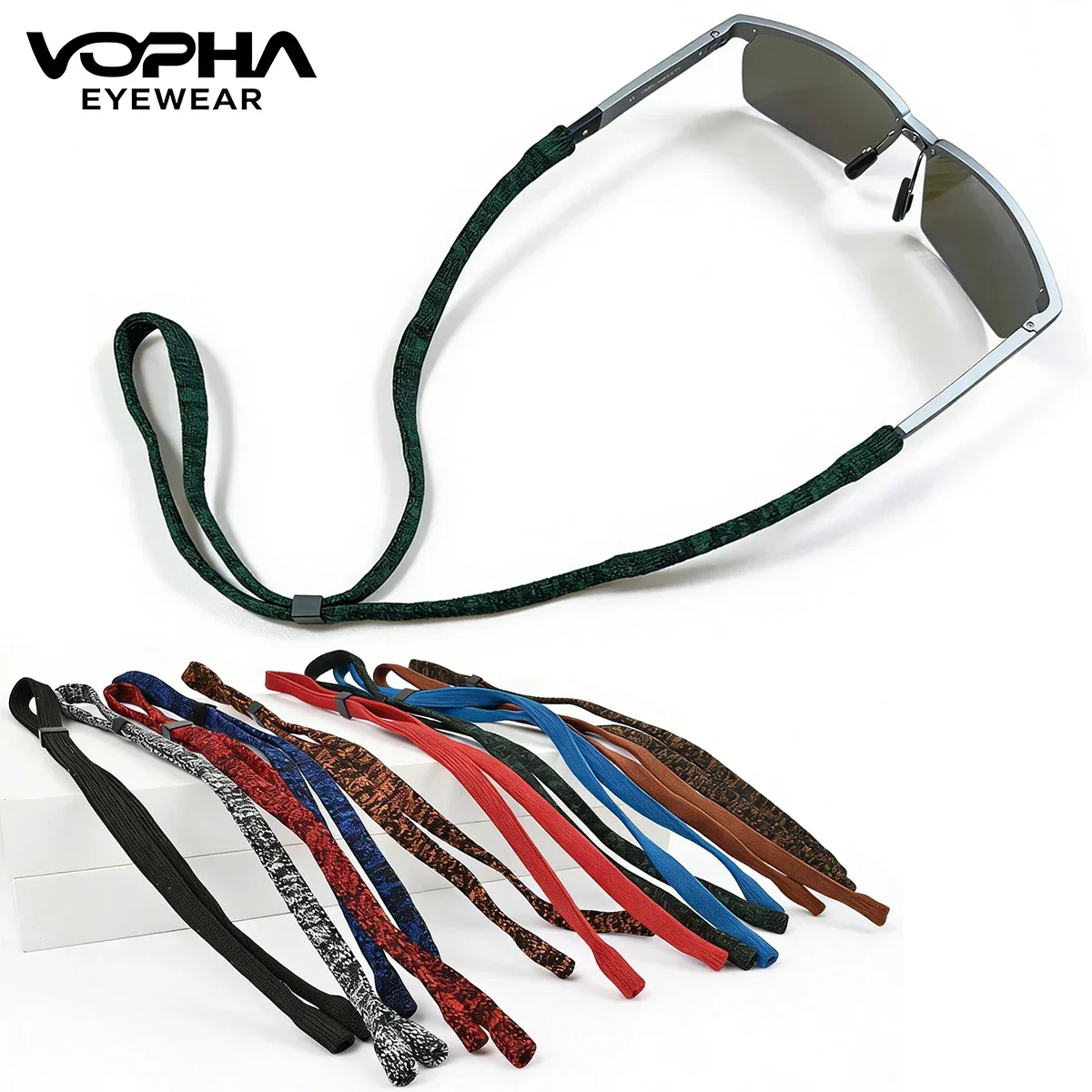Men Accessories Neck Chain - Gafas de sol deportivas unisex, antideslizantes,