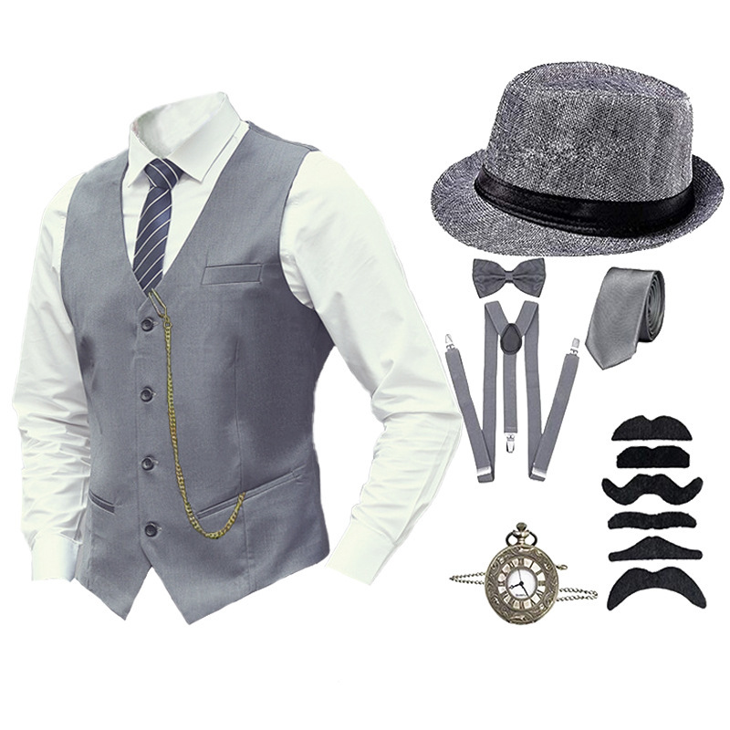 Conjunto de 8 piezas de acceso - Men'S Accessories In The 1920S reseña y precio