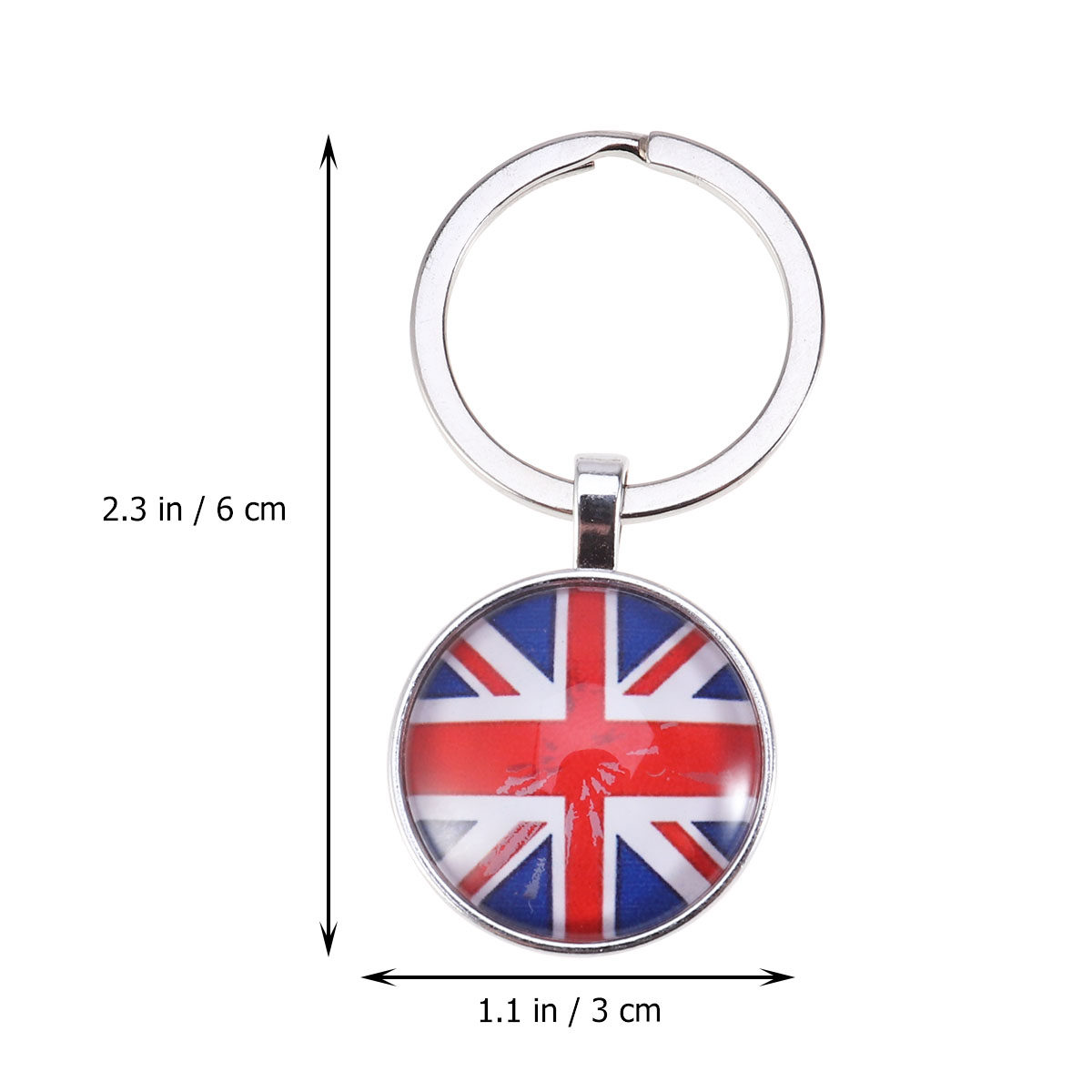 Llavero con la bandera británi - Men'S Accessories London reseña y precio