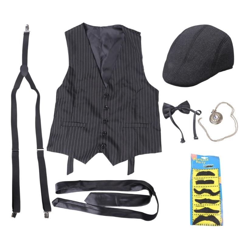 Disfraz hombres década 39BD dé - Men'S Accessories In The 1920S reseña y precio