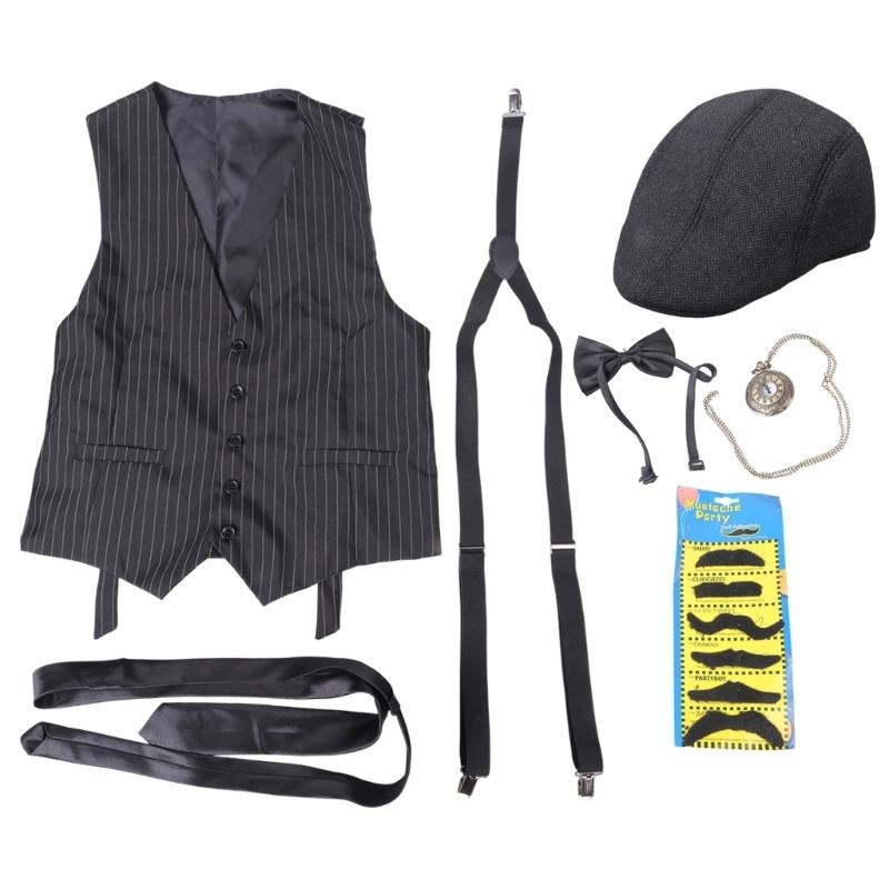 Disfraz hombres década 39BD dé - Men'S Accessories In The 1920S reseña y precio