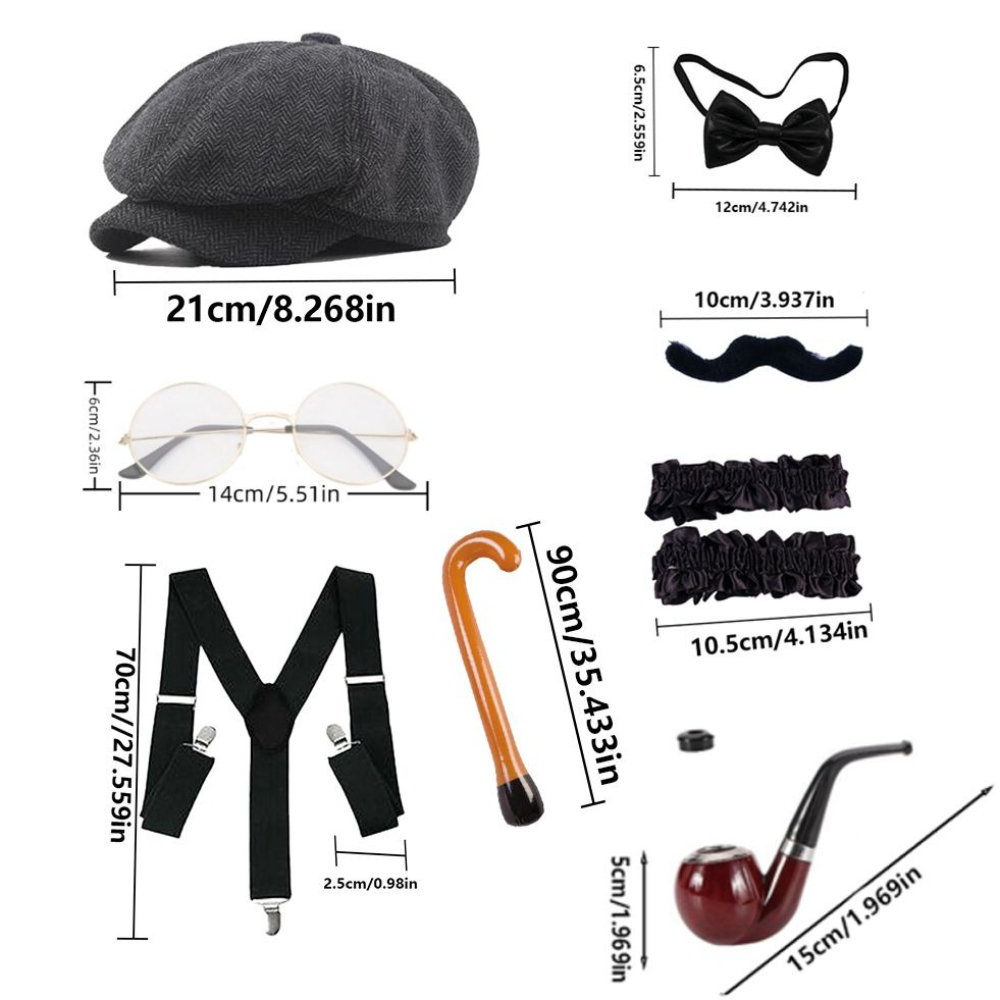 PESENAR Conjunto de Accesorios - Men'S Accessories In The 1920S reseña y precio